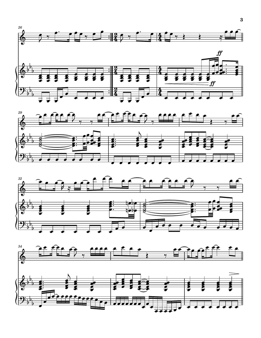 Praise The Giver by Matt Maher Alto Saxophone - Digital Sheet Music page 4
