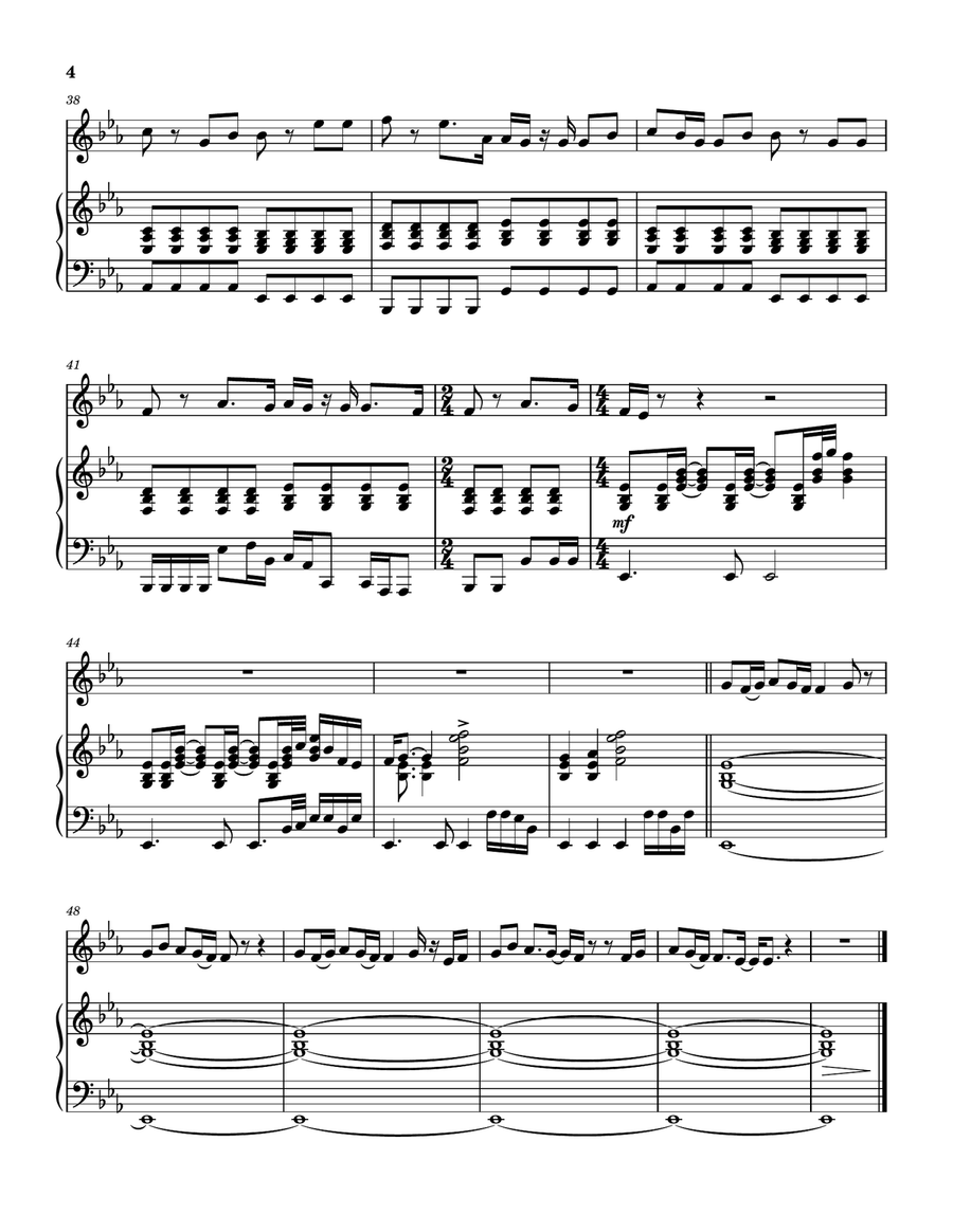Praise The Giver by Matt Maher Flute - Digital Sheet Music page 5