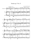 Sonata op. 1 No. 11