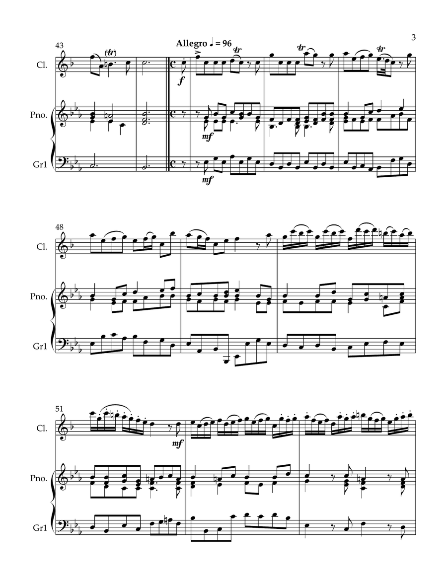 Sonata op. 1 No. 11 Sonata op. 1 No. 11 Chamber Music scores gallery preview page 3