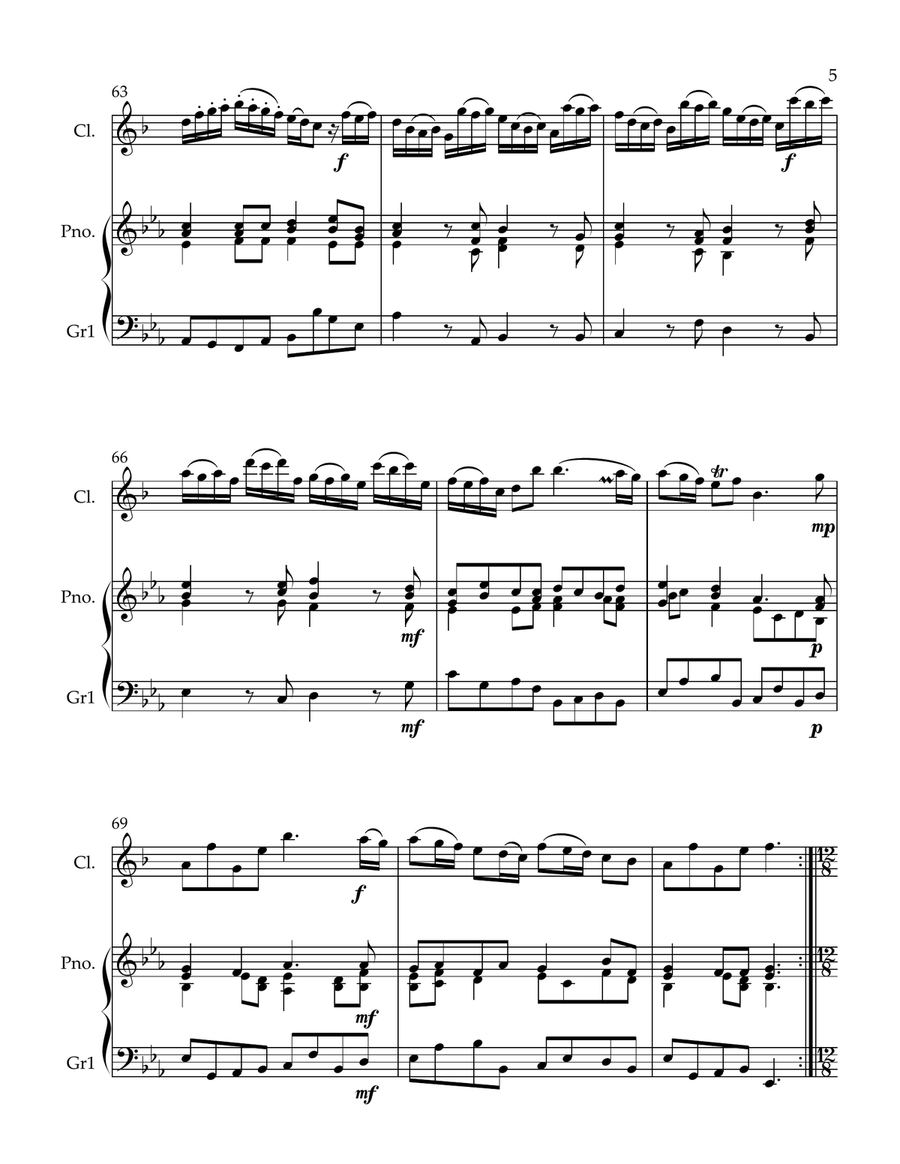 Sonata op. 1 No. 11 Sonata op. 1 No. 11 Chamber Music scores gallery preview page 5