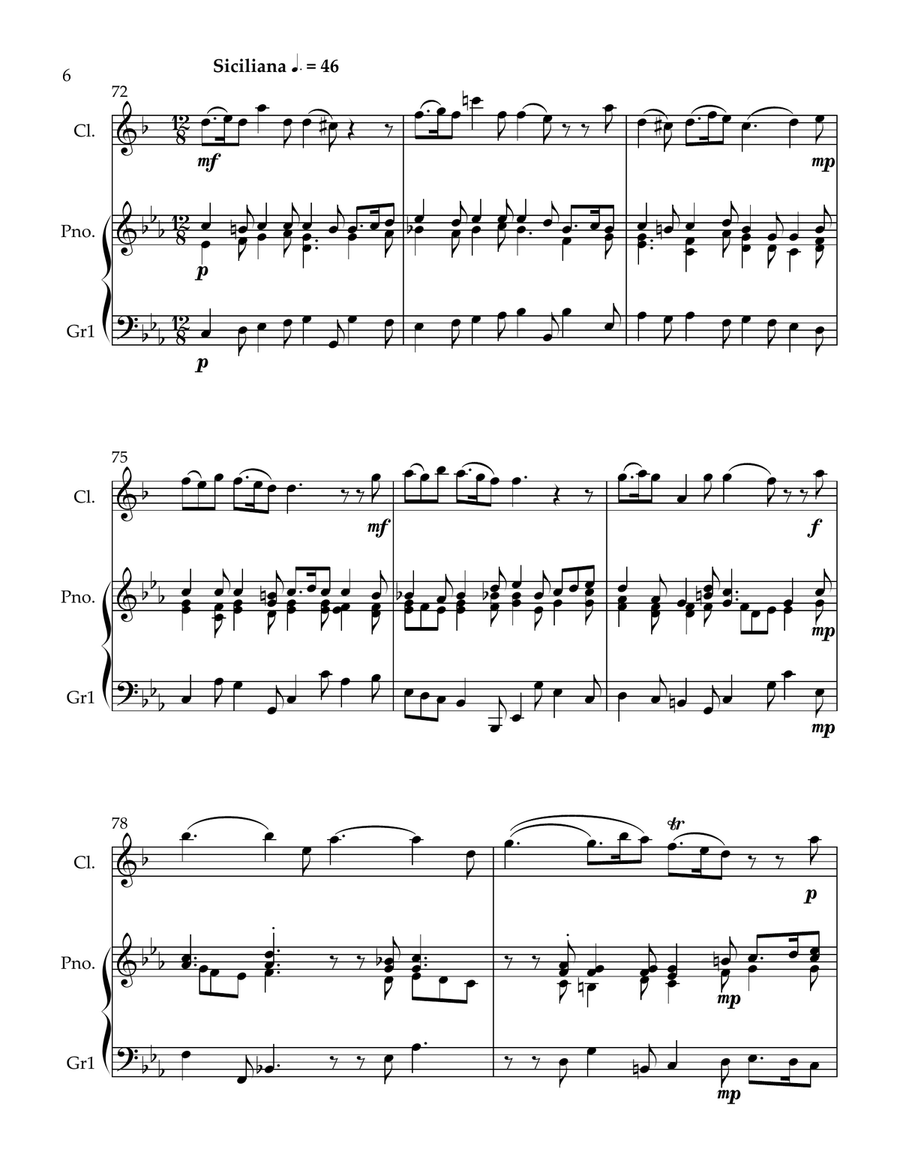 Sonata op. 1 No. 11 Sonata op. 1 No. 11 Chamber Music scores gallery preview page 6