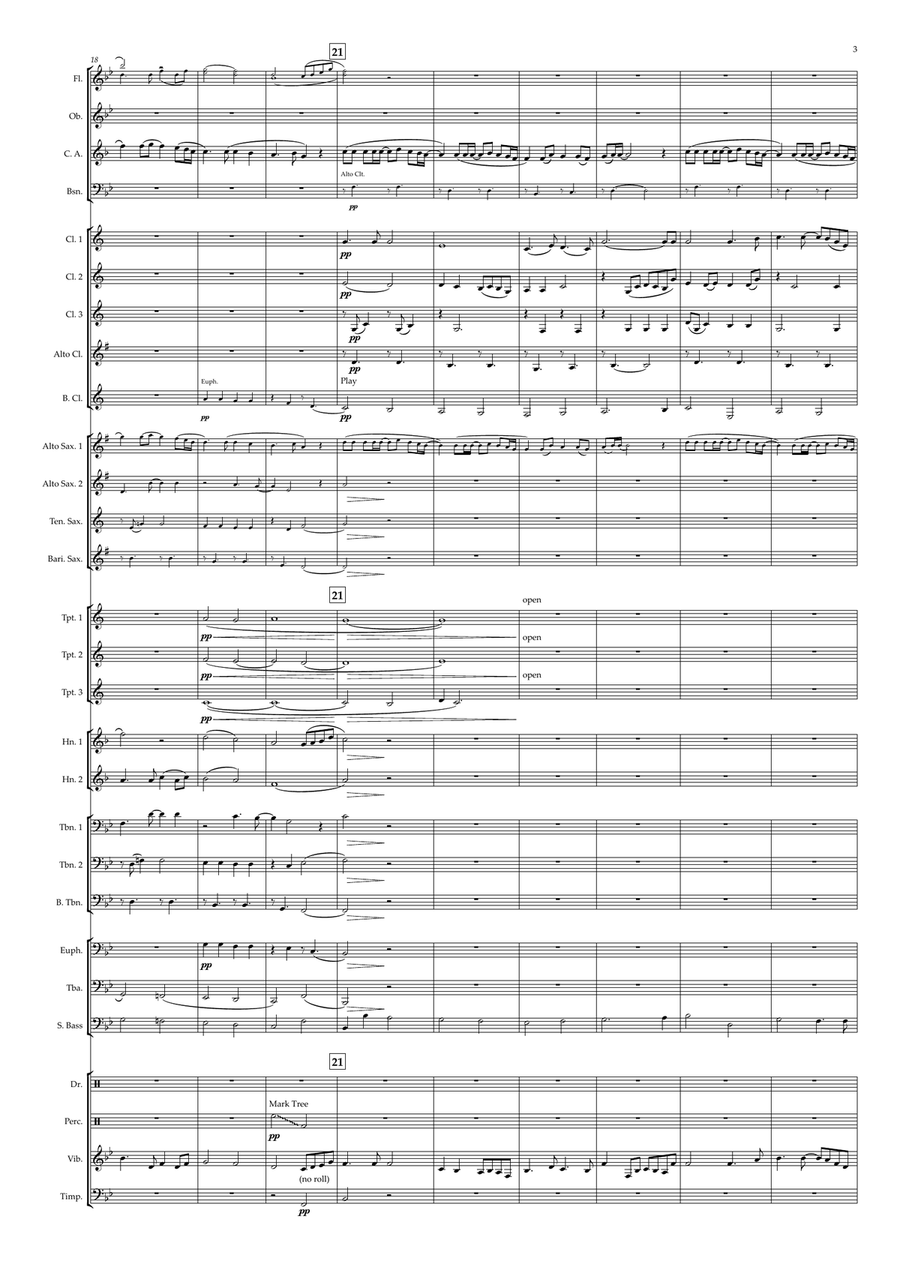 Sumairu Concert Band scores gallery preview page 3