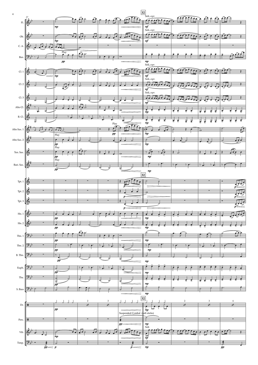 Sumairu Concert Band scores gallery preview page 4