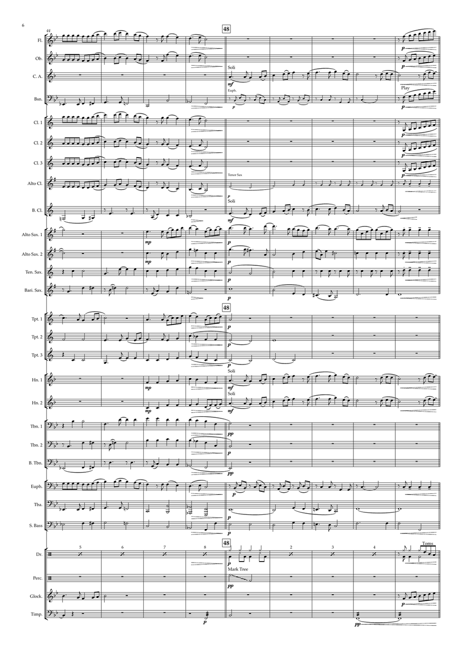 Sumairu Concert Band scores gallery preview page 6