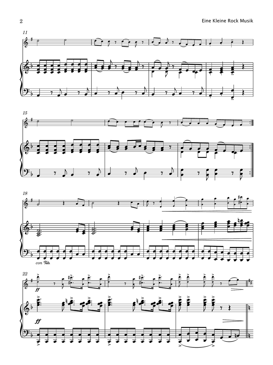 Solo Classical Pops Book 1 (Clarinet & Piano) B-Flat Clarinet scores gallery preview page 4