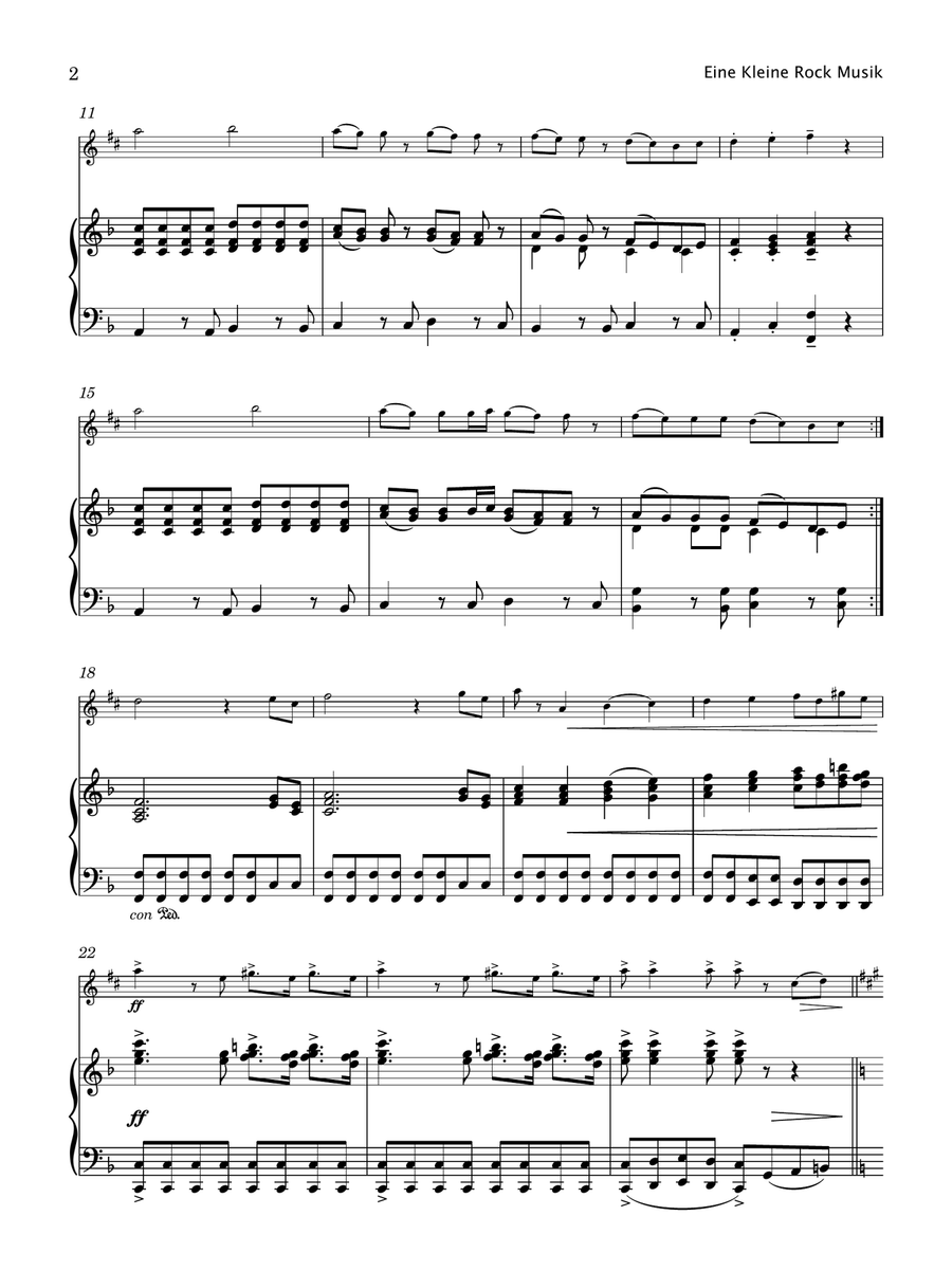 Solo Classical Pops Book 1 (Alto Saxophone & Piano) Alto Saxophone scores gallery preview page 4