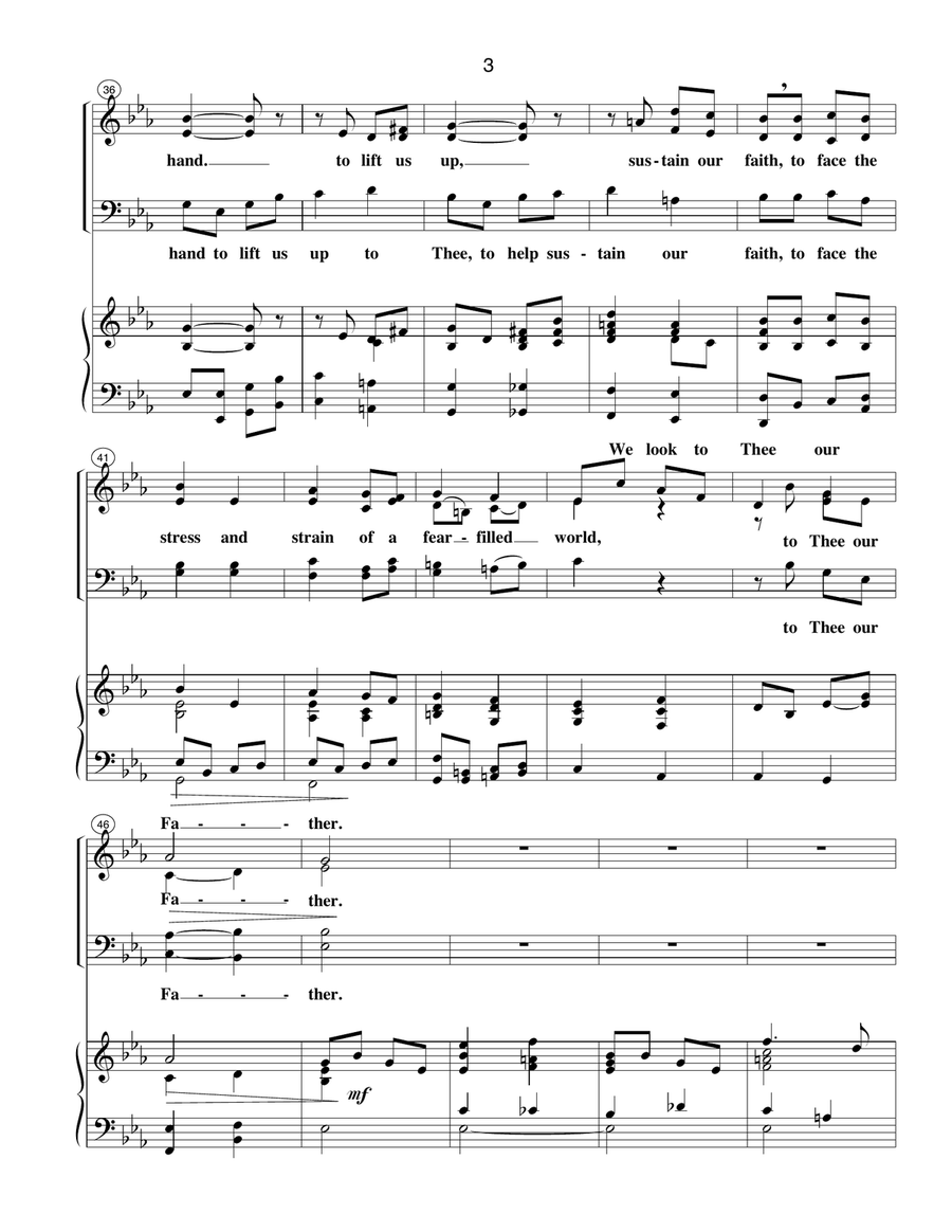 We Look To Thee We Look To Thee 4-Part scores gallery preview page 3