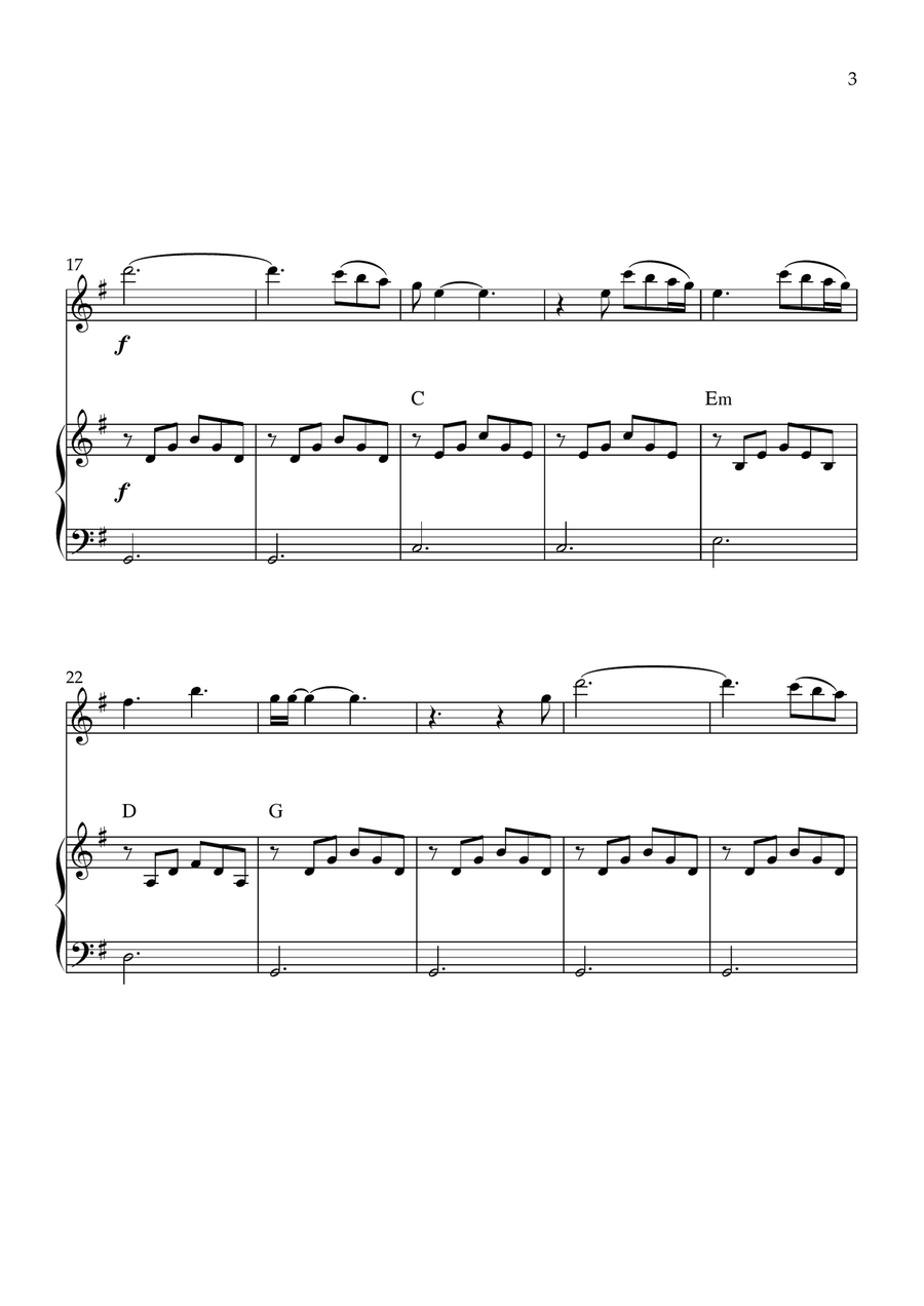 Next To Me Next To Me Flute Solo scores gallery preview page 3