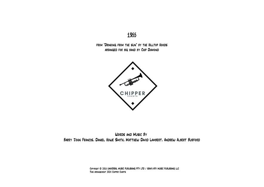 1955 Jazz Ensemble scores gallery preview page 1