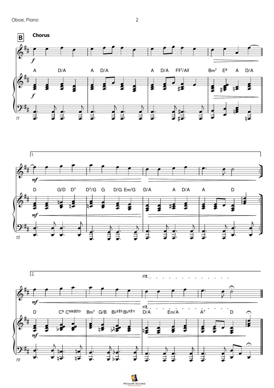 Ode to Joy (Modern version) Piano scores gallery preview page 3