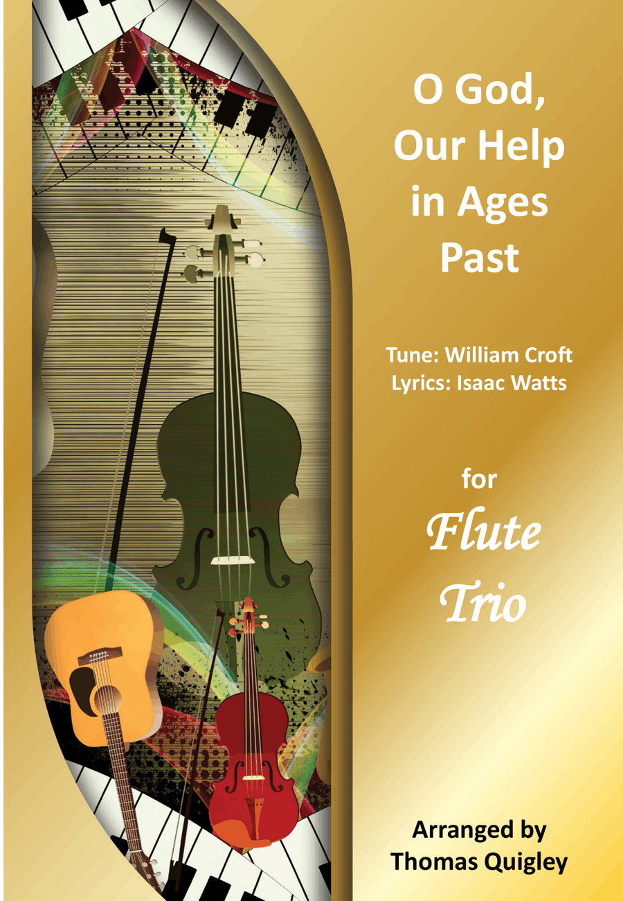 O God, Our Help in Ages Past Flute Trio scores gallery preview page 1