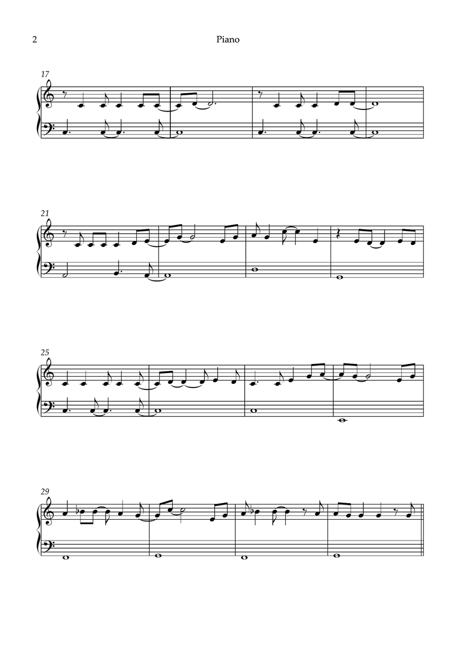 The Wizard And I The Wizard And I Easy Piano scores gallery preview page 2