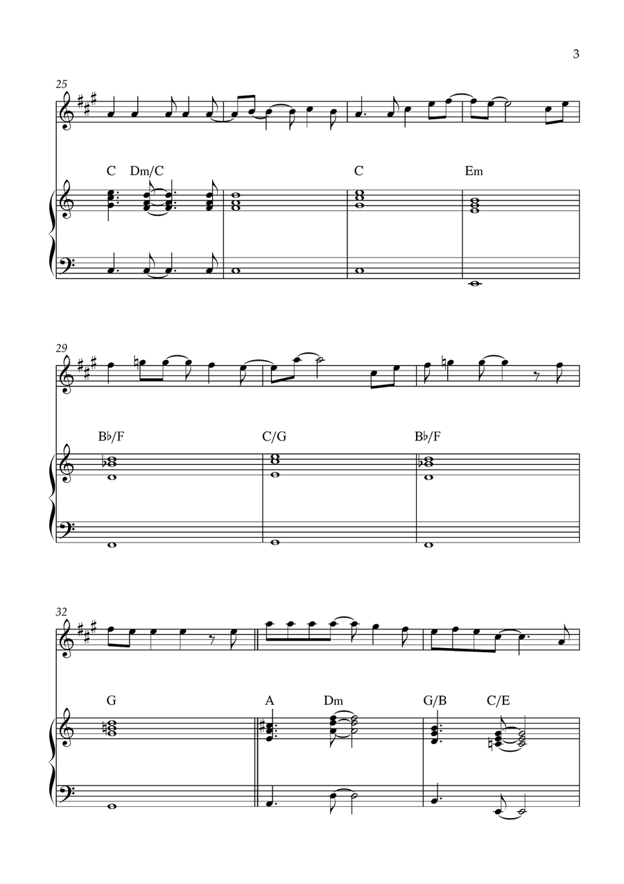 The Wizard And I Alto Saxophone scores gallery preview page 3