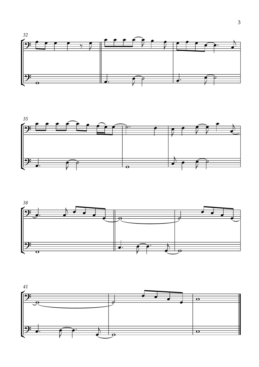 The Wizard And I The Wizard And I String Duet scores gallery preview page 3