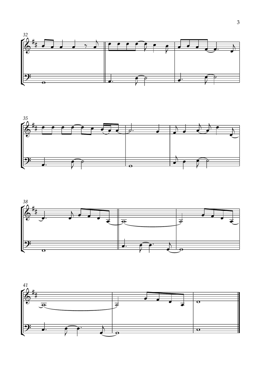 The Wizard And I B-Flat Clarinet scores gallery preview page 3