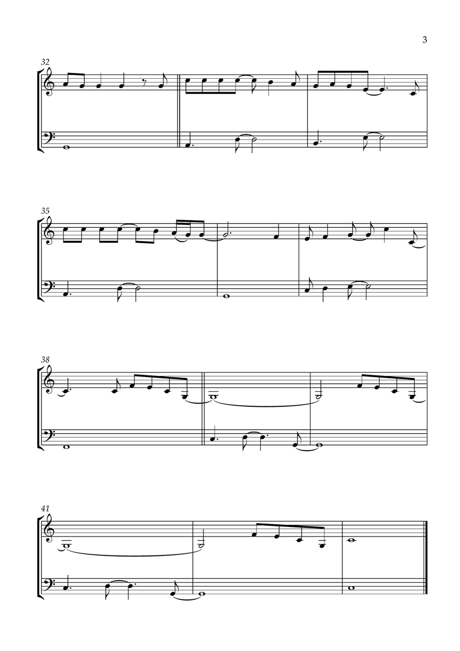 The Wizard And I The Wizard And I String Duet scores gallery preview page 3