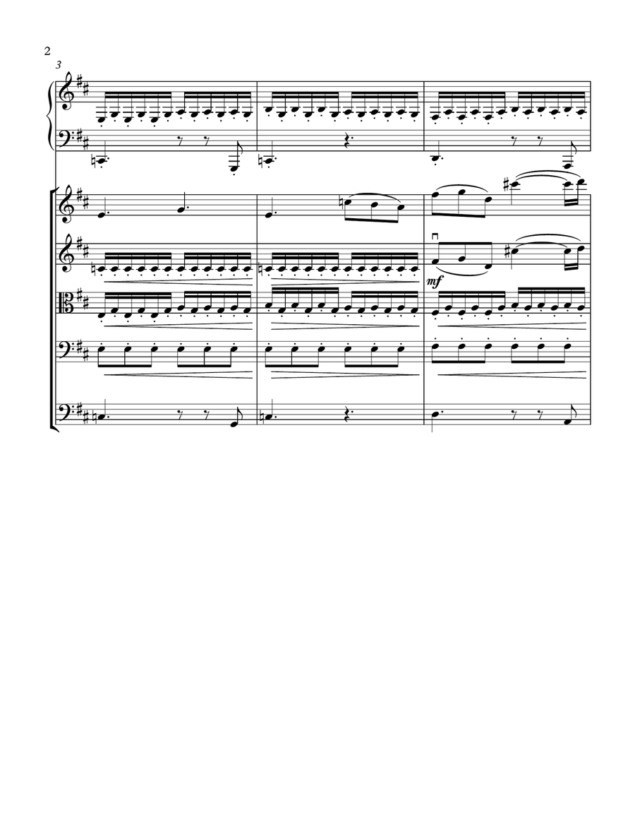 A Grand Adventure A Grand Adventure String Orchestra scores gallery preview page 2