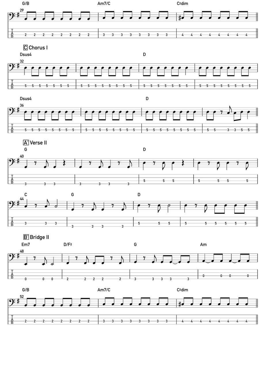 E' Tutto Un Attimo Acoustic Guitar scores gallery preview page 2