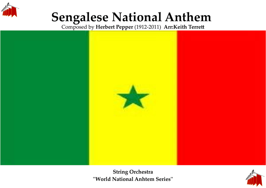 Sengalese National Anthem for String Orchestra String Orchestra scores gallery preview page 1
