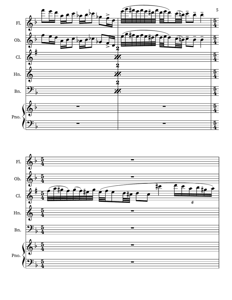 Like A Satuday In April Small Ensemble - Digital Sheet Music page 5
