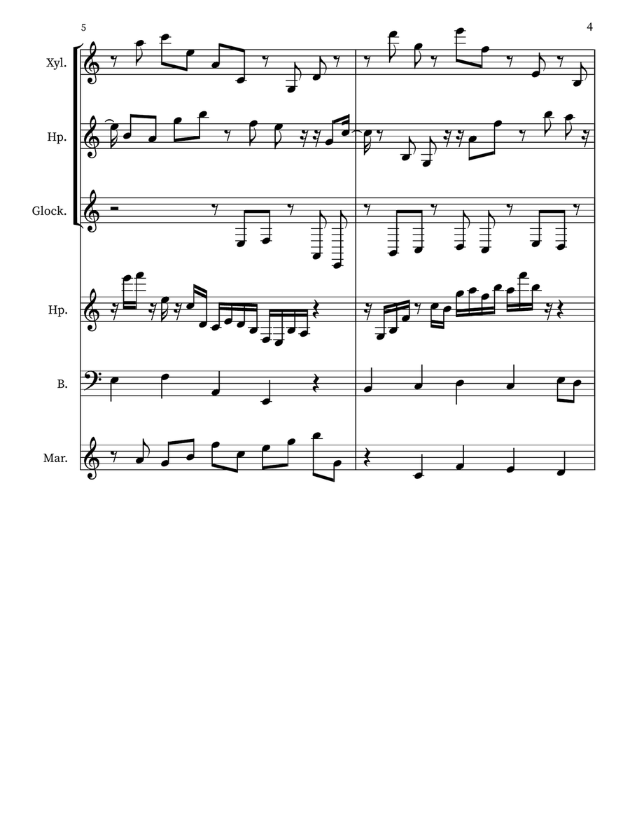 Game 30 Game 30 Small Ensemble scores gallery preview page 4