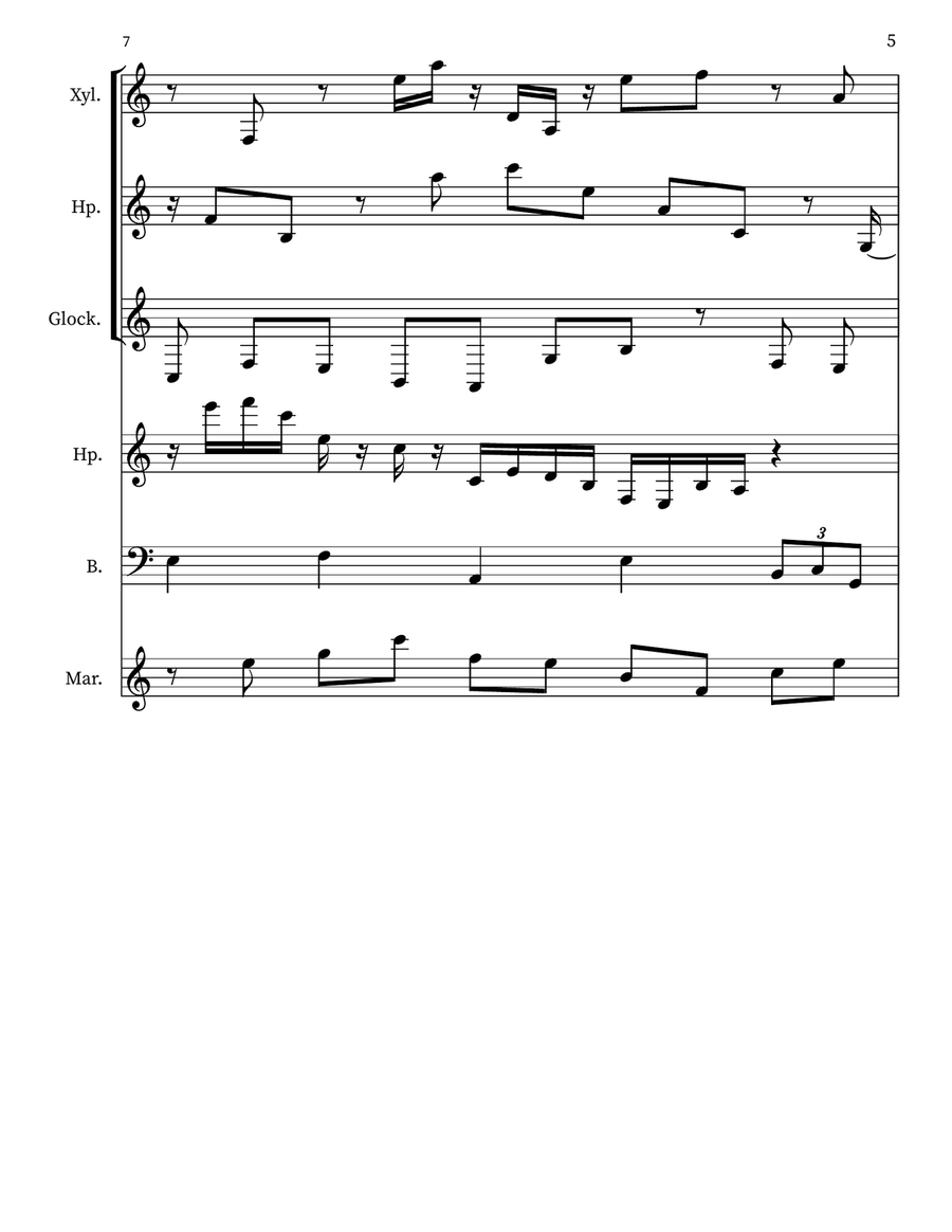 Game 30 Game 30 Small Ensemble scores gallery preview page 5