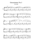Gnossienne - Erik Satie