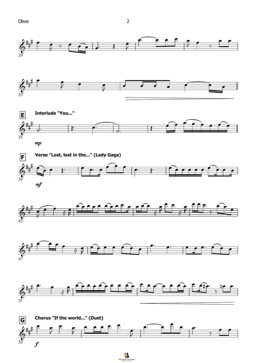 Die With A Smile Die With A Smile Piano scores gallery preview page 3