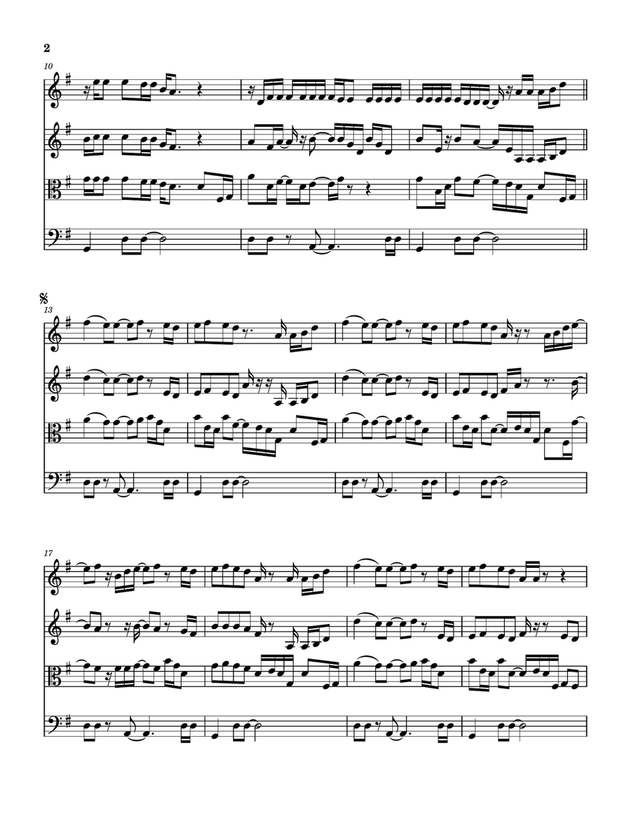 Drowning In Nostalgia Drowning In Nostalgia String Quartet scores gallery preview page 3