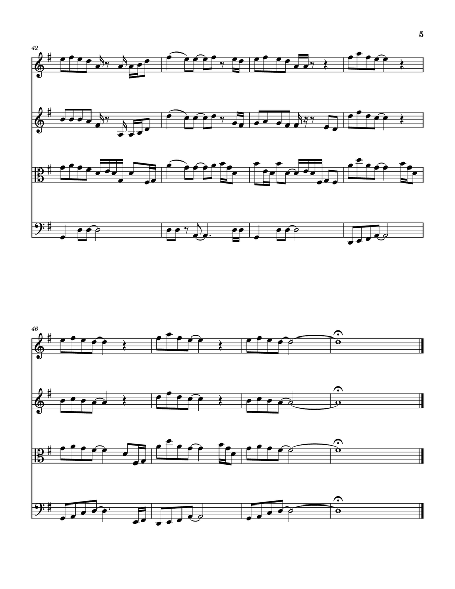 Drowning In Nostalgia Drowning In Nostalgia String Quartet scores gallery preview page 6