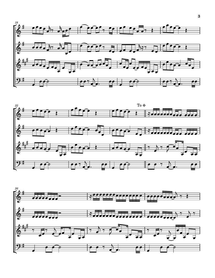 Drowning In Nostalgia Woodwind Quintet scores gallery preview page 4
