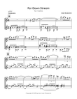 Far Down Stream - classical guitar duet (score & separate parts)
