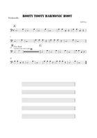 Blue Beginning Cello Solo scores gallery preview page 4