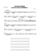 Blue Beginning Cello Solo scores gallery preview page 6