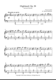 Highland, Op. 38
