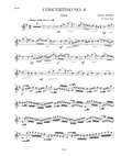 Huber Concertino No. 4, Op. 8