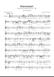 Shenandoah - Alto Sax in Ab Major - Lyrics (Inspired by Tennessee Ernie Ford’s 1961 recording)