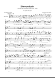 Shenandoah - Alto Sax in F Major - Lyrics (Inspired by Tennessee Ernie Ford’s 1961 recording)