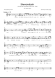 Shenandoah - Violin in F Major - Lyrics (Inspired by Tennessee Ernie Ford’s 1961 recording)