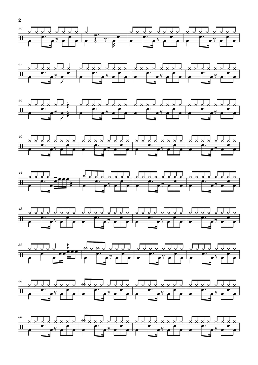 Family Family Drum Set scores gallery preview page 2