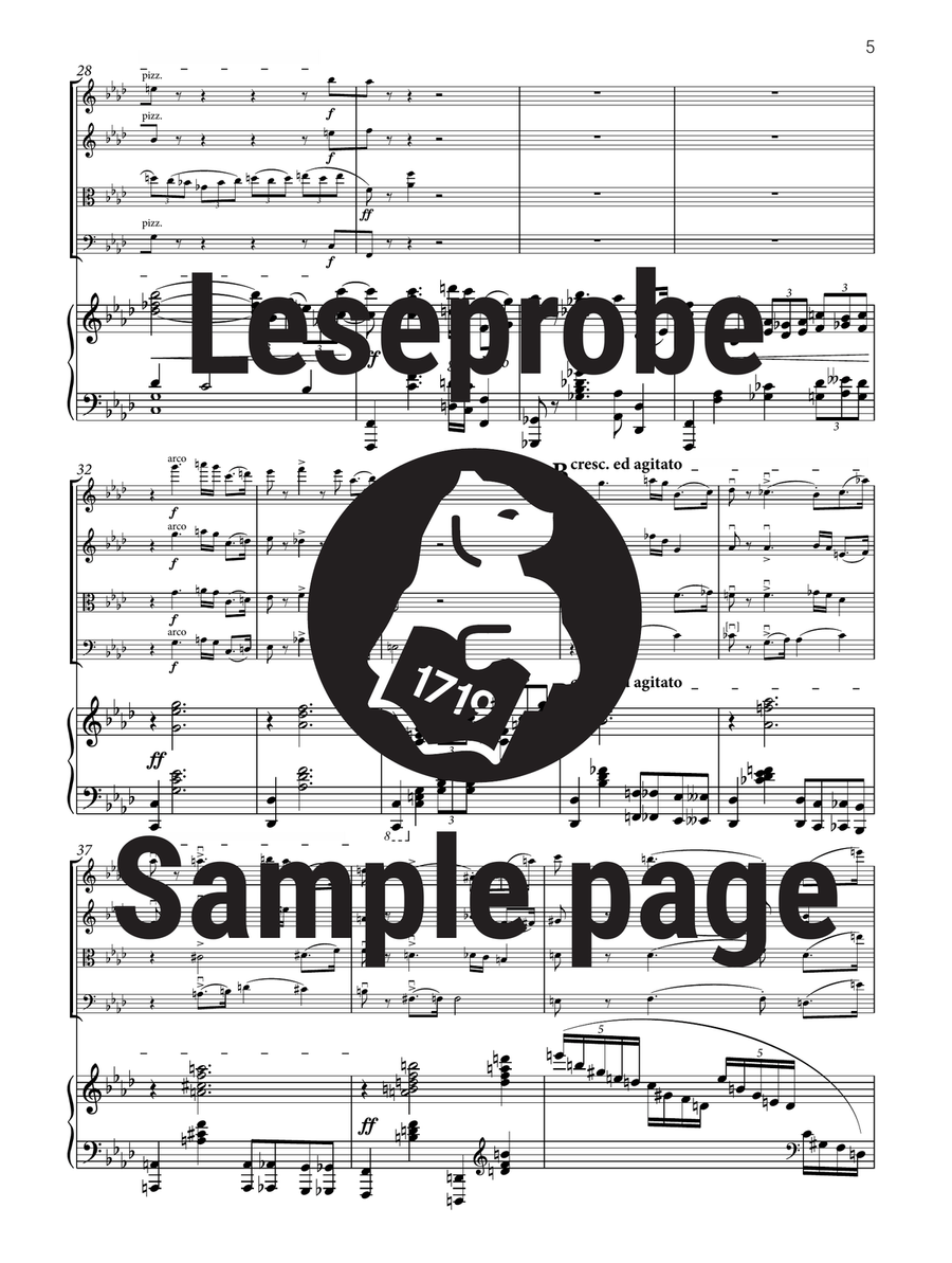 Piano Quintet in F minor Op. 2 Piano Quintet scores gallery preview page 4