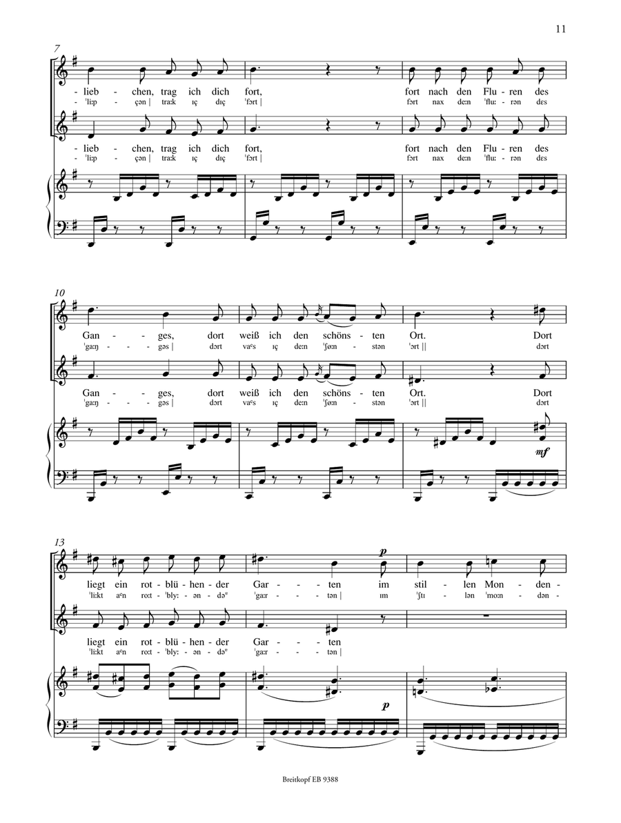 Paths to Duet Singing – A German “Vaccai” for Two Voice scores gallery preview page 3