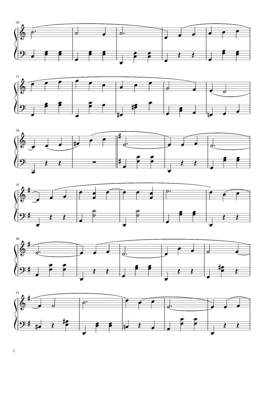 Je te veux - Erik Satie Je te veux - Erik Satie Piano Solo scores gallery preview page 2
