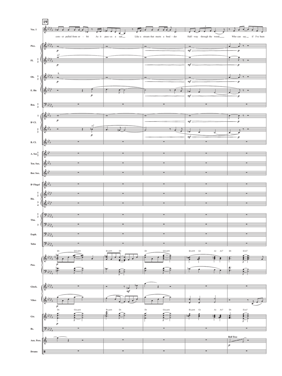For Good - Score Only Concert Band scores gallery preview page 6