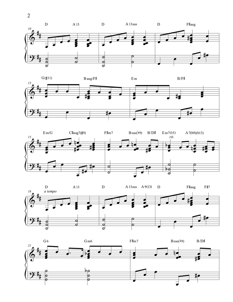 My One and Only My One and Only Piano Solo scores gallery preview page 2