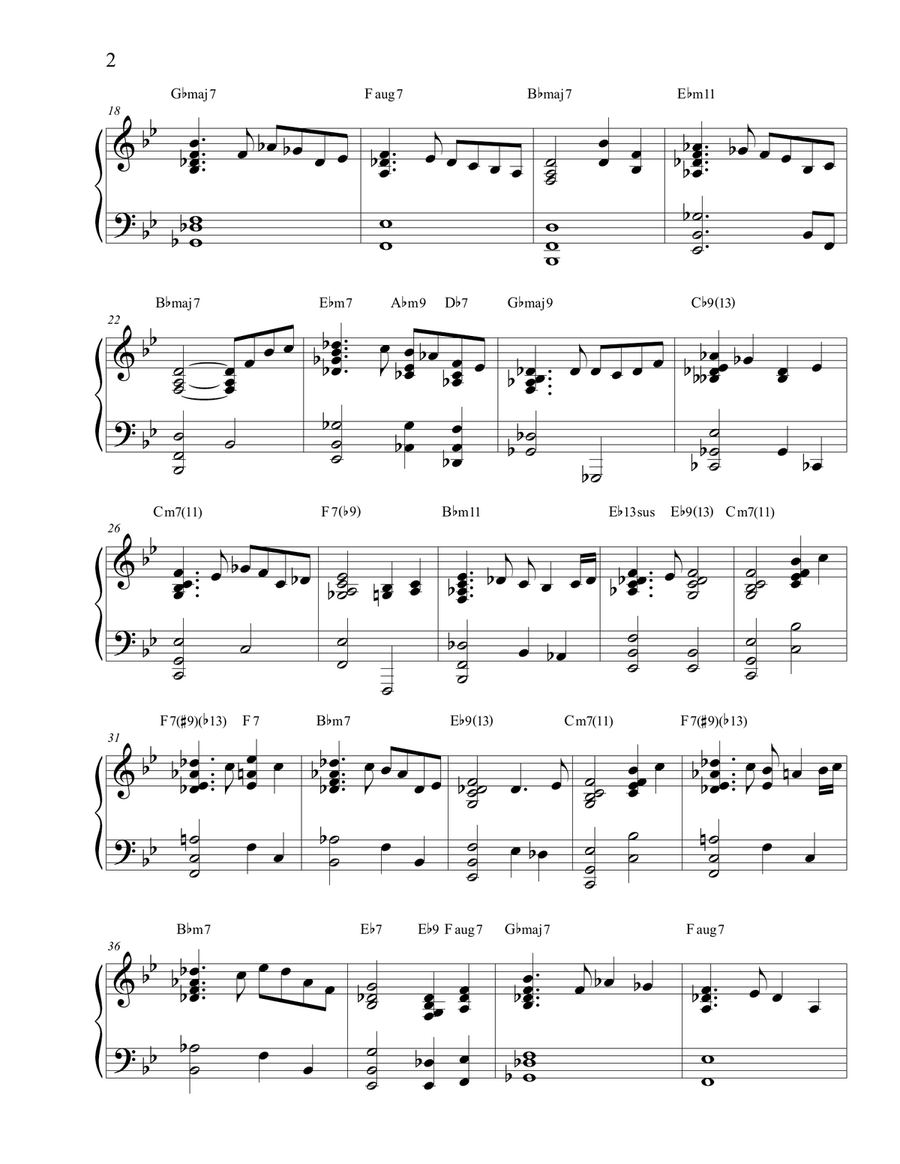 Someone I Used To Know Someone I Used To Know Piano Solo scores gallery preview page 2