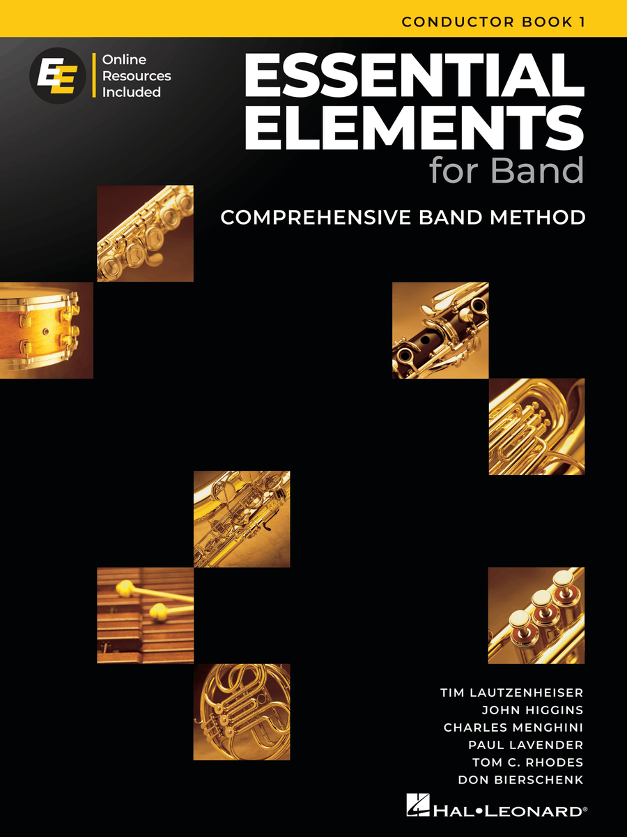 Essential Elements for Band – Conductor Book 1 with Online Resources Concert Band Methods scores gallery preview page 1