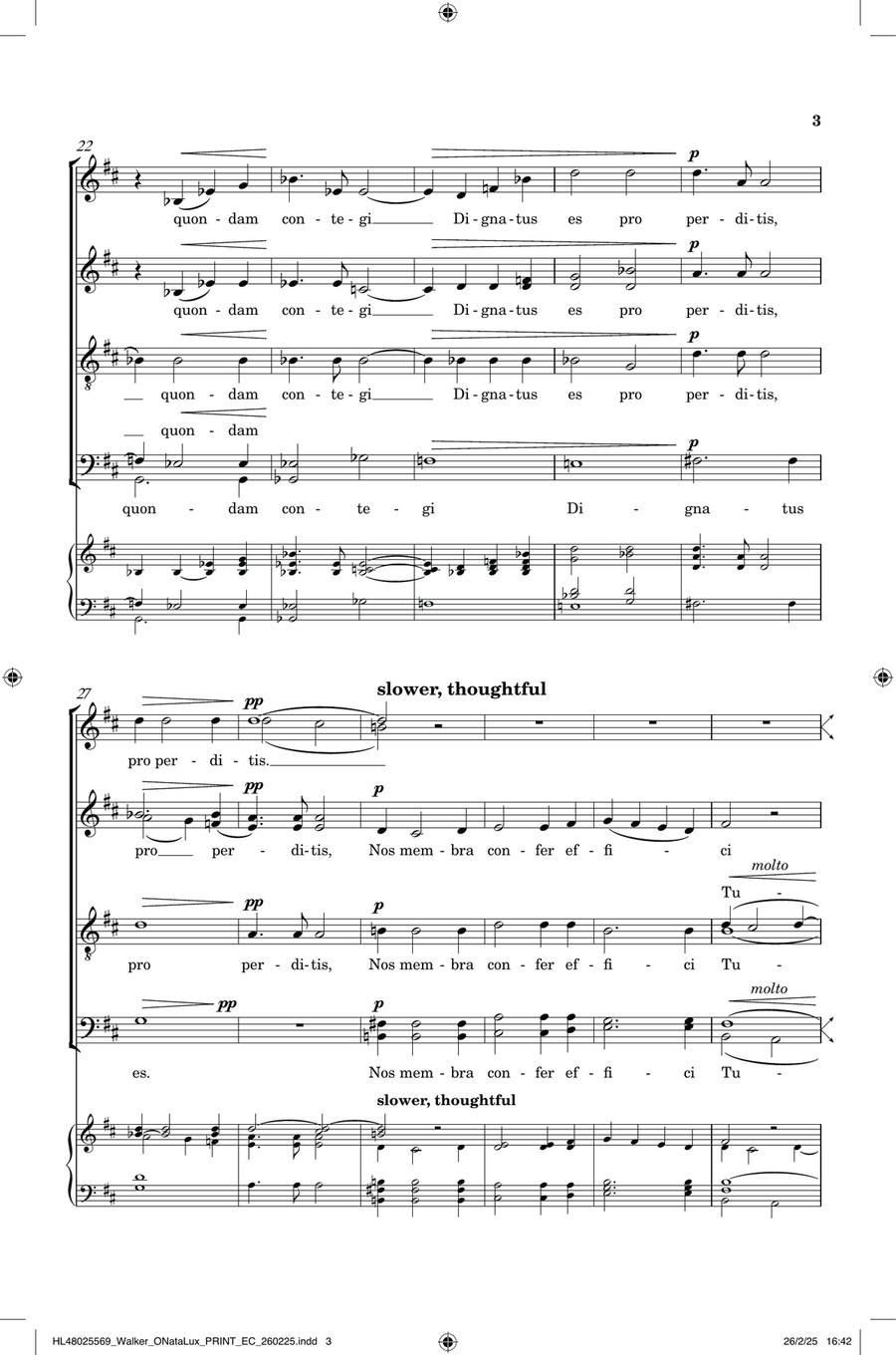 O Nata Lux O Nata Lux Divisi scores gallery preview page 3