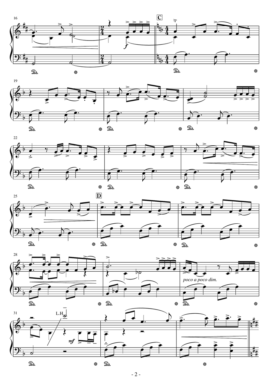 Waiting On A Wish Easy Piano scores gallery preview page 2